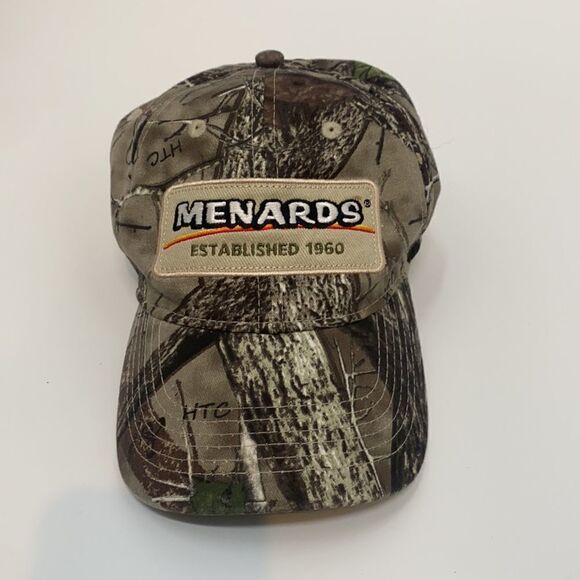 Menards Camo Adjustable Baseball Dad Hat - Picture 9 of 9